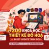 combo 200 khoá học thiết kế đồ hoạ mới nhất 2026