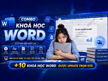 combo 10 khoá học word 2026