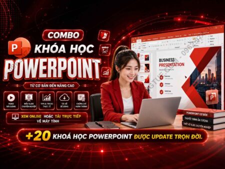 combo 20 khoá học powerpoint
